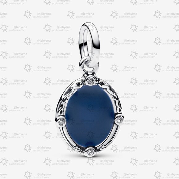Pandora Disney Snow White Magic Mirror Dangle Charm - Picture 1 of 6